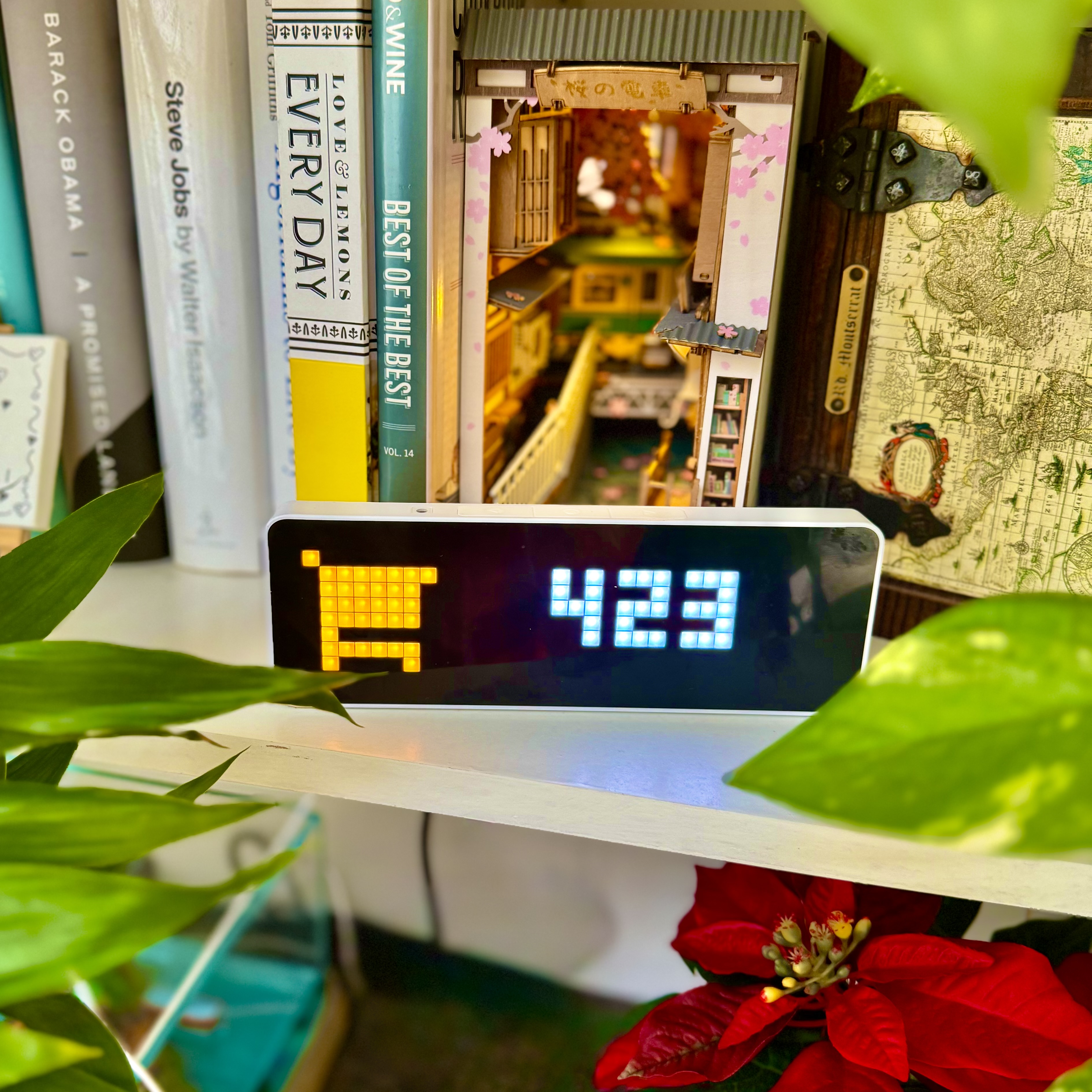 CounterThing displaying total Etsy sales